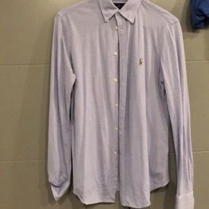 Ralph Lauren Women’s Knit Oxford -Lavender colored